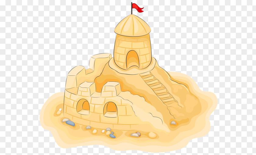 Sand Castle On The Beach Art And Play Clip PNG