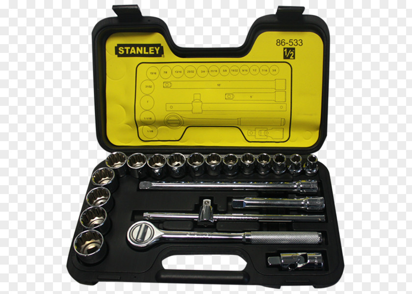 Stanley Hand Tool Ratchet Spanners Set PNG