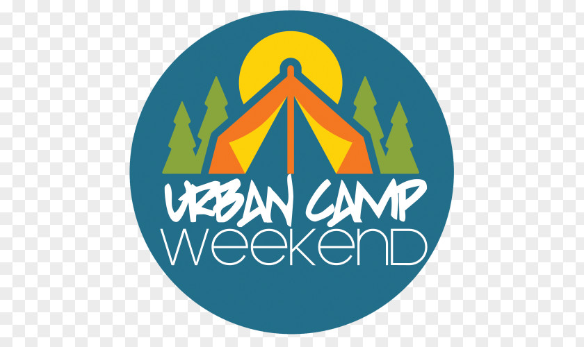 Weekend Camping Summer Camp Austin Party Logo PNG