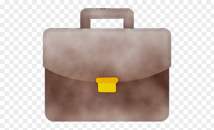 Bag Briefcase Leather Brown Business PNG