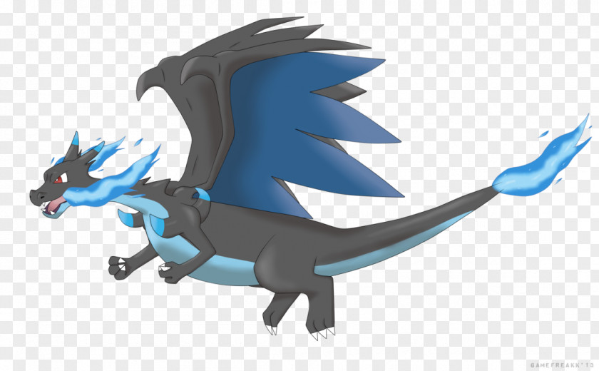 Blue Shading Pokémon X And Y Charizard Flight PNG