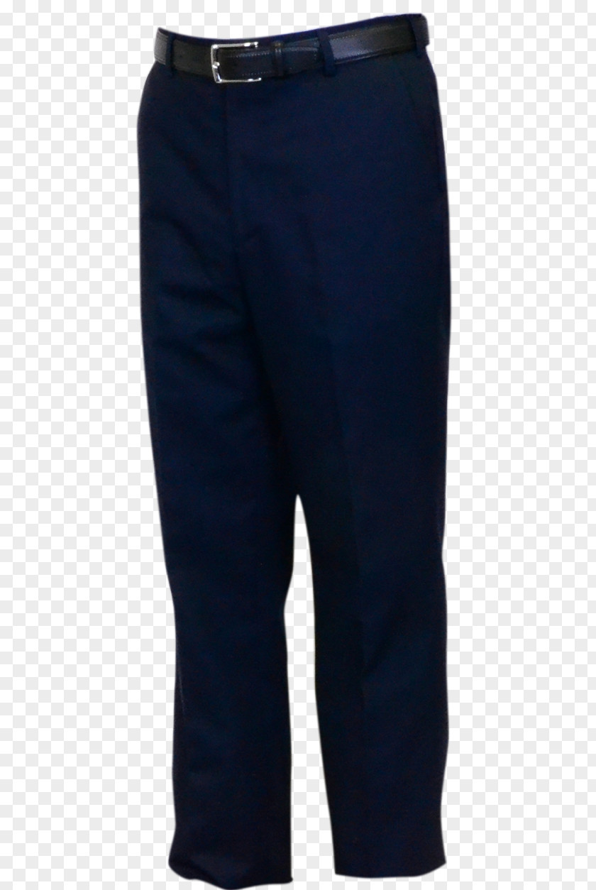 Men's Flat Material Bermuda Shorts Cobalt Blue Jeans Waist PNG