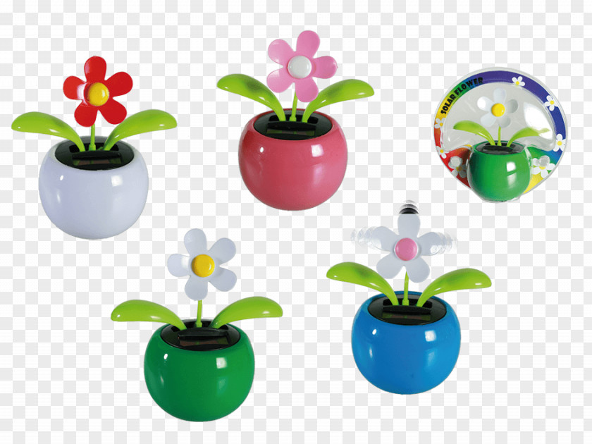 Flower Spreading Prompt Box Solar Cell Energy Toy PNG