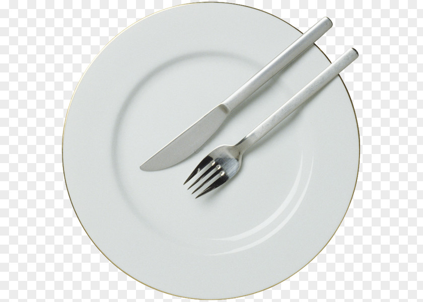 Knife Fork Plate Tableware Cloth Napkins PNG