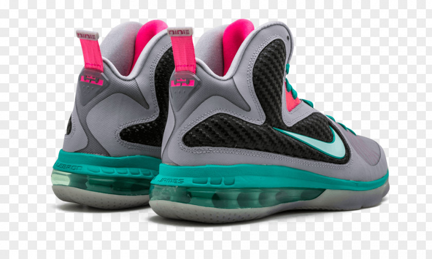 LeBron 9 South Beach Nike Free Sports Shoes Basketball Shoe PNG