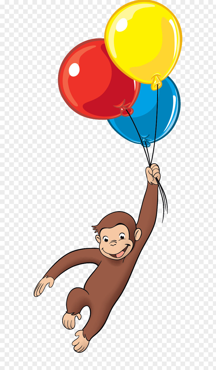 Balloon Curious George United States Clip Art PNG