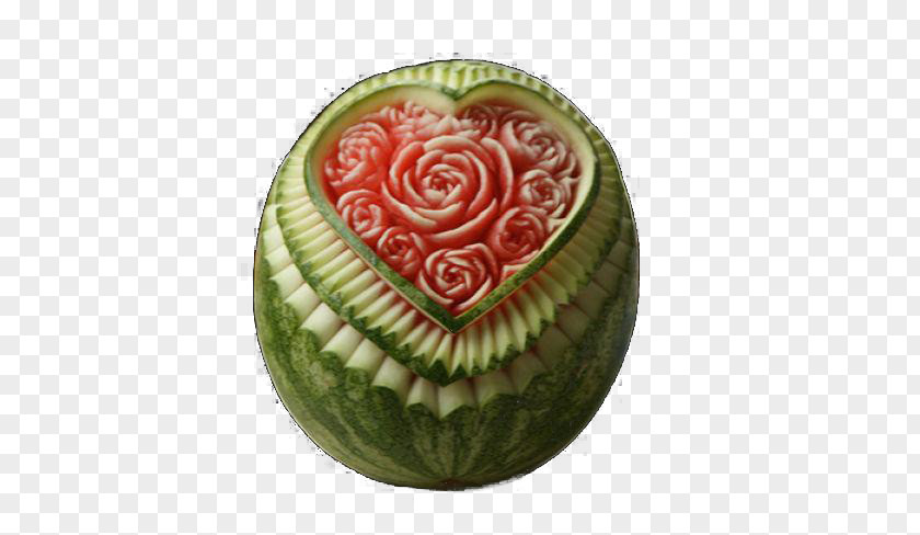 Carved Watermelon Fruit Carving Vegetable PNG