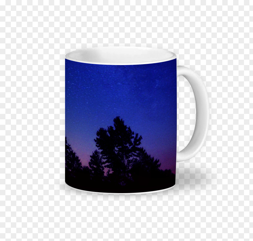 Mug Tree With Basket Purple Sky Plc PNG
