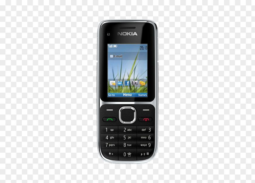 Nokia C2-01 C2-00 C1-01 Prepay Mobile Phone PNG