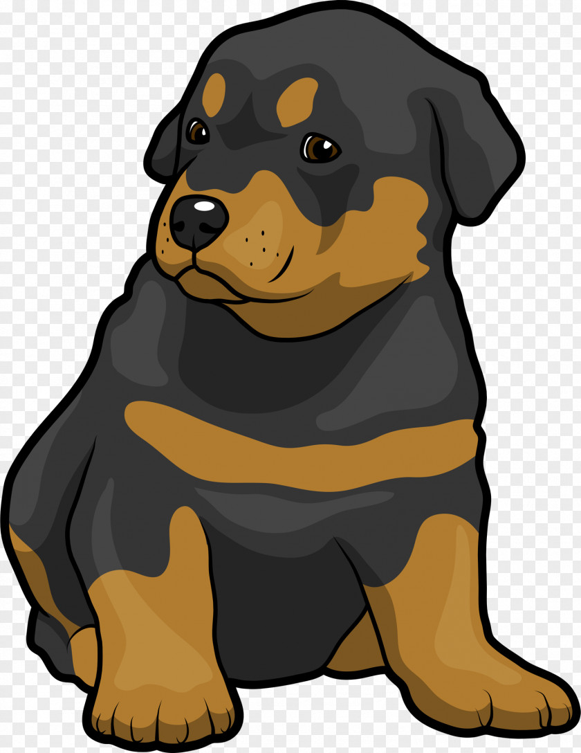 Rottweiler How To Train Your Puppy Dog Breed Clip Art PNG