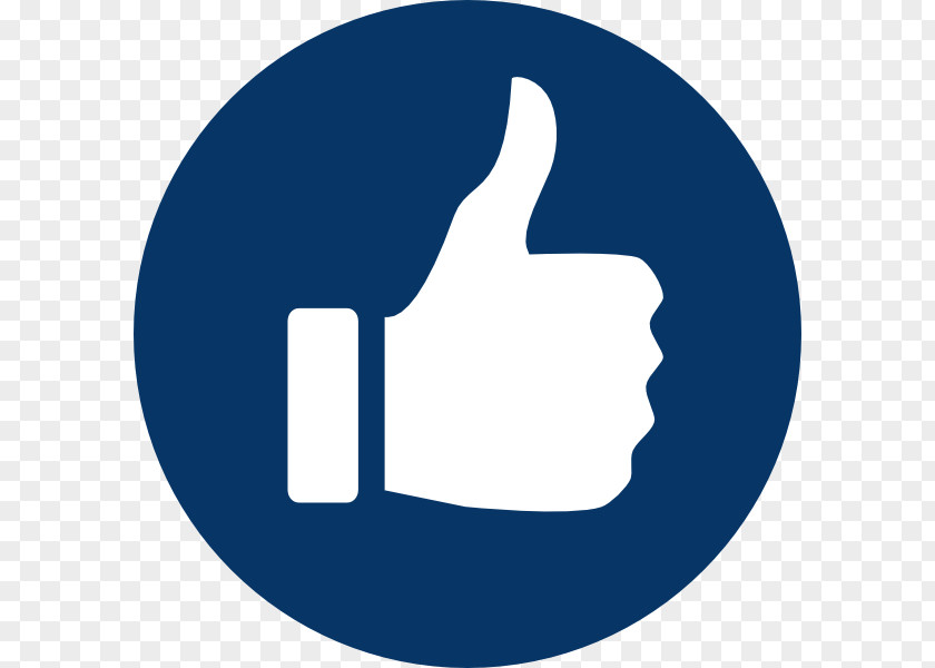 Thumbs Up Thumb Signal Blue Clip Art PNG