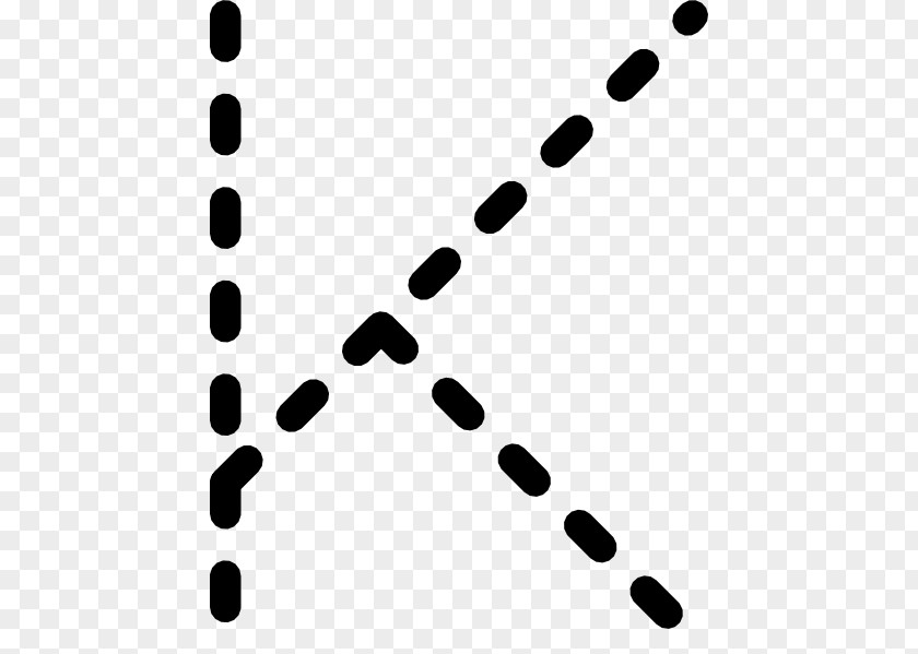 Tracing Cliparts K Letter Alphabet Clip Art PNG