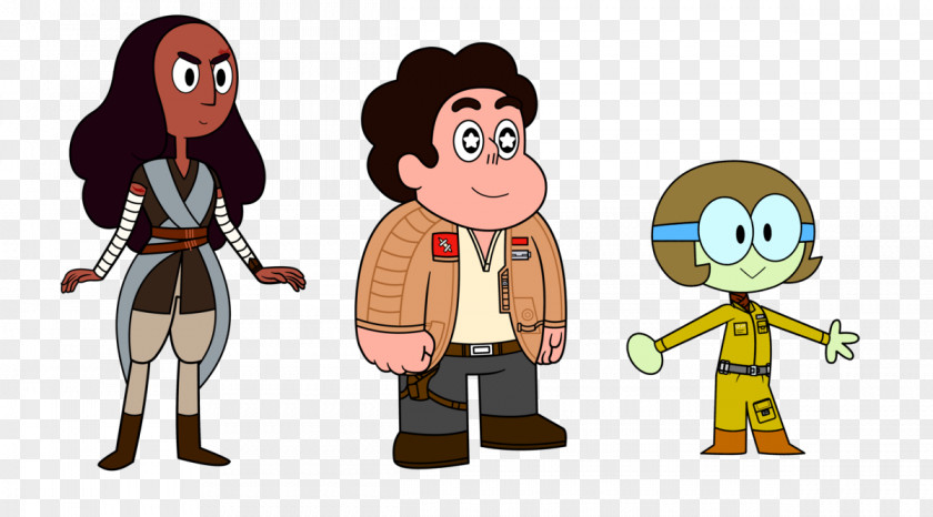 Universe Of 1000000000 Universes OK K.O.! Lakewood Plaza Turbo Kylo Ren Rey Star Wars Crossover PNG