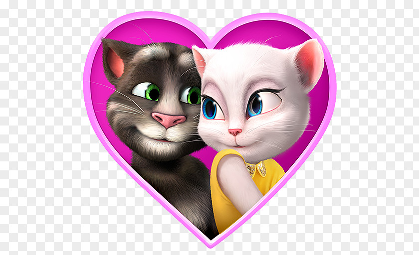Android Talking Angela My Tom Love Letter And Friends PNG