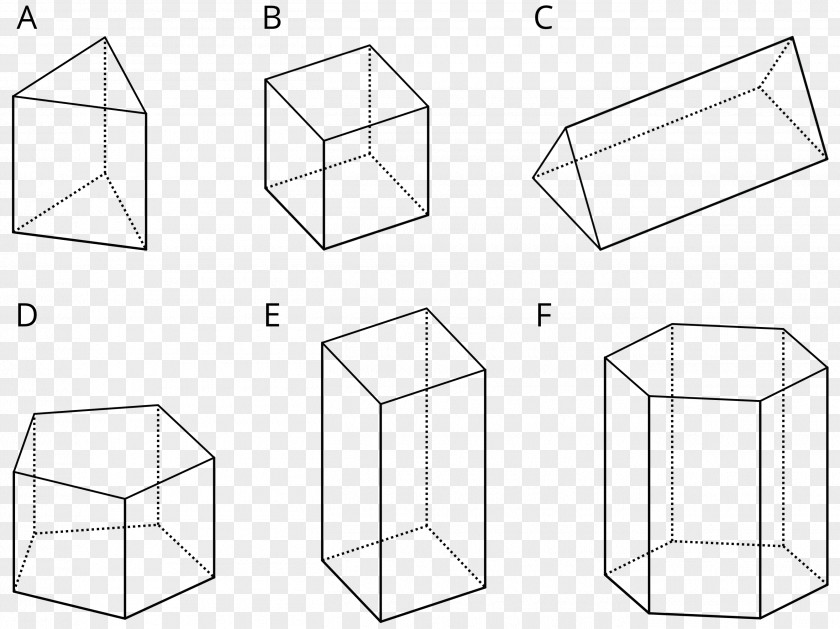 Polyhedron Prism Diagram Face Triangle PNG