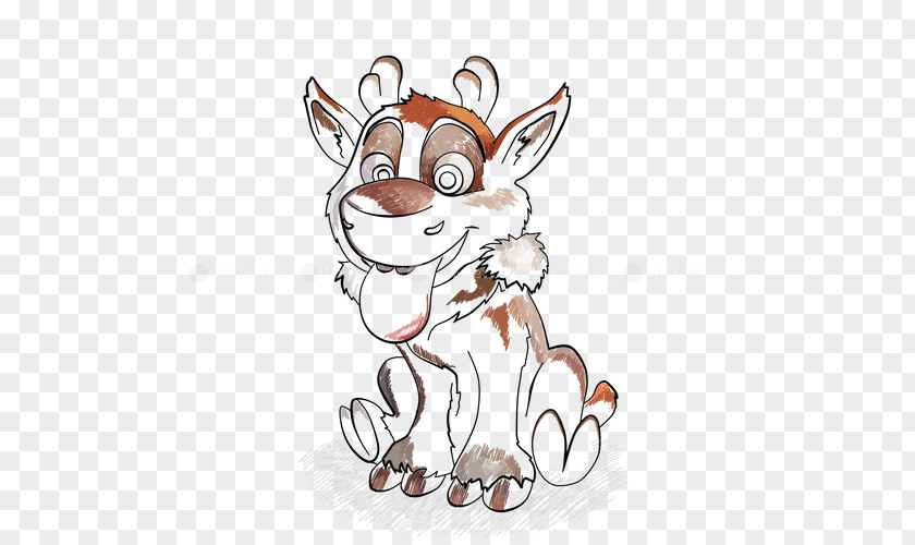Cat Reindeer Dog Clip Art PNG