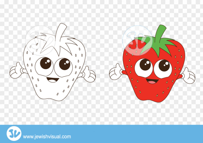Strawberry Clipart Bar And Bat Mitzvah Painting Clip Art PNG