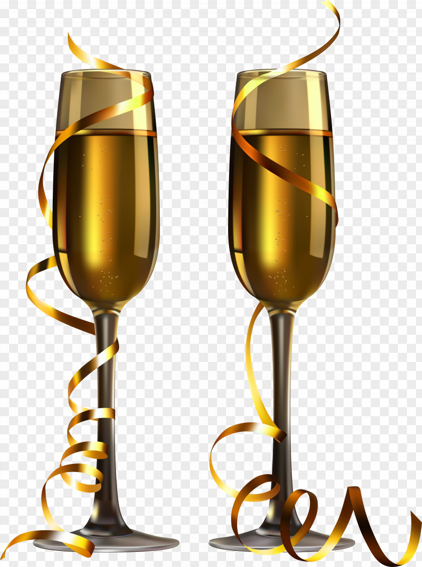 Sparkling Wine Alcohol Champagne New Year PNG