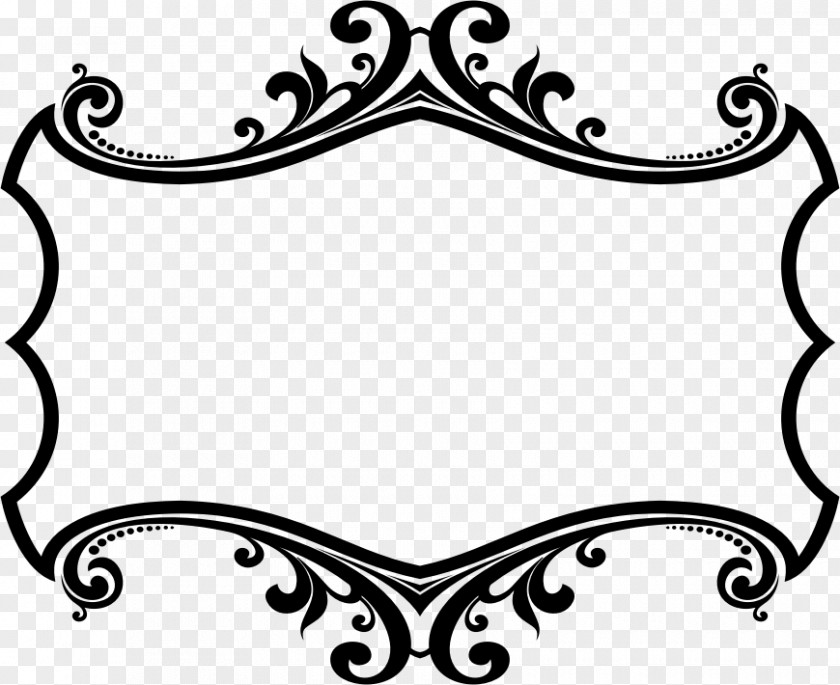 Vector Decorative Bow Picture Frames Room Clip Art PNG