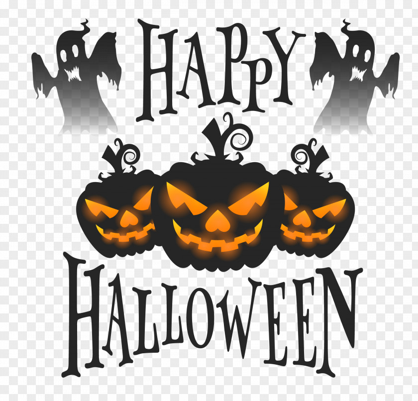 Vector Halloween Horror Pumpkin Head Costume Jack-o'-lantern Holiday Greeting Card PNG