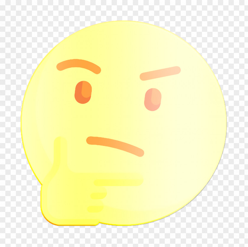 Emoji Icon Thinking PNG