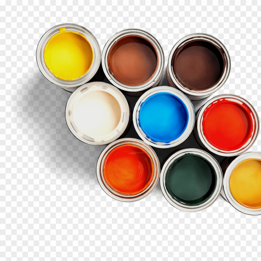Food Additive Coloring Watercolor Business PNG