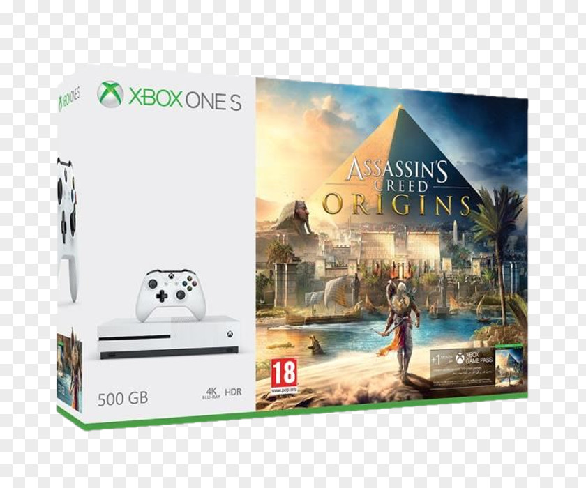 Minecraft Assassin's Creed: Origins Xbox One S Video Game Consoles PNG