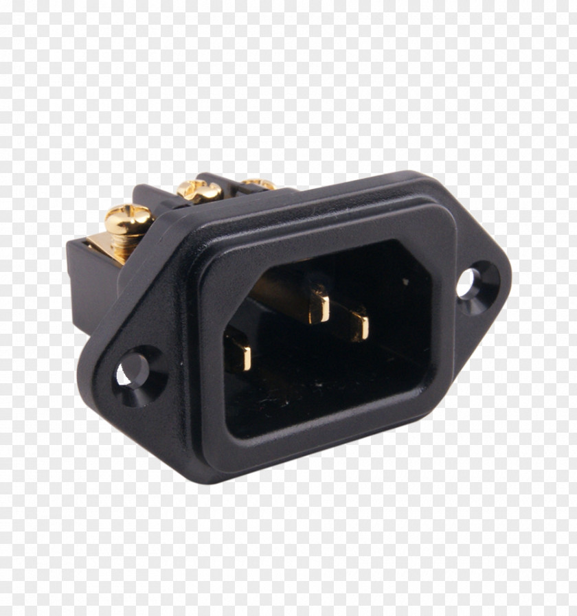 Power Socket 3G Electrical Connector Electronics IEC 60320 Gold Plating PNG