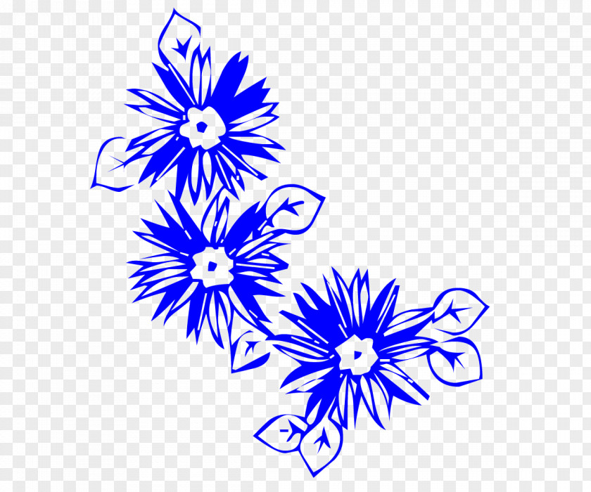 Blue Flower. PNG