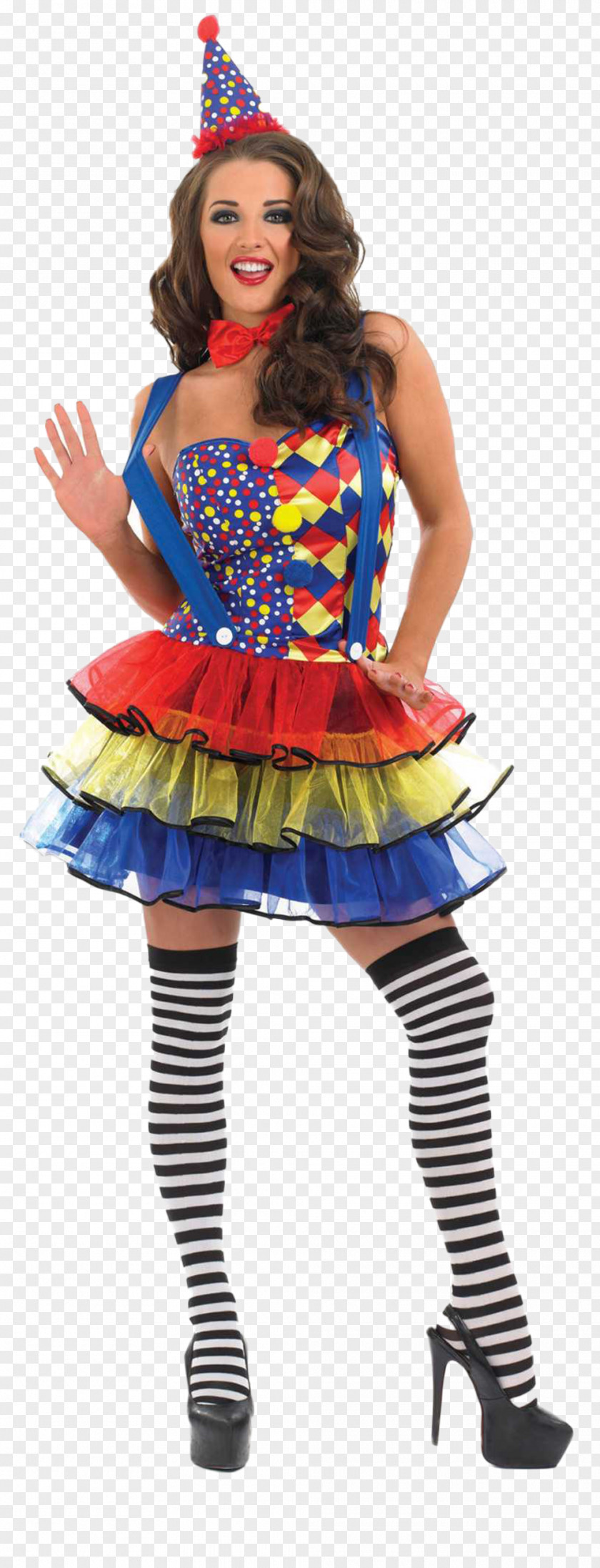 Circus Costume Party Clown Dress Tutu PNG