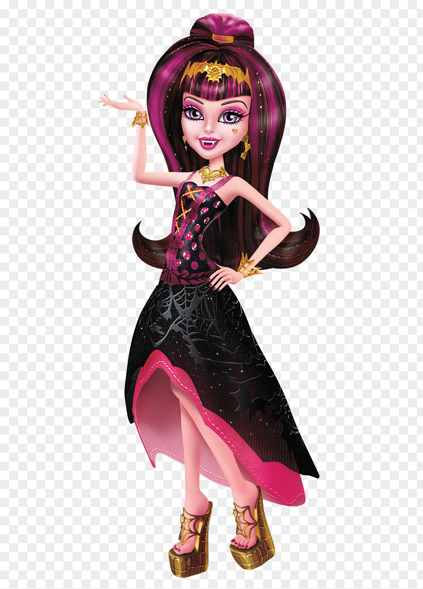 Professores Monster High: 13 Wishes High Draculaura Doll Frankie Stein PNG