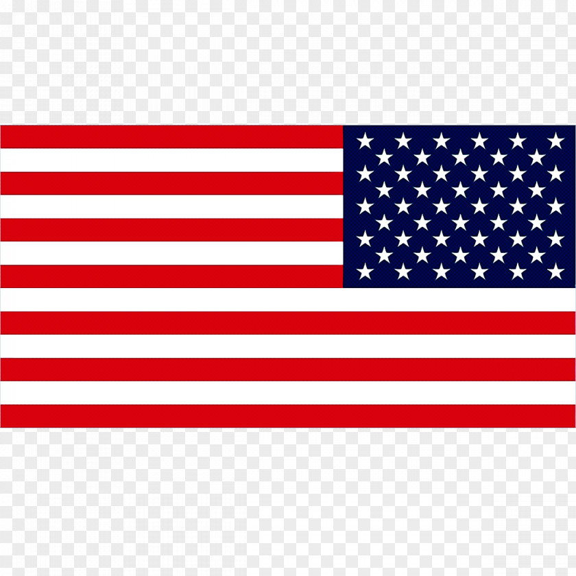 United States Flag Of The PNG