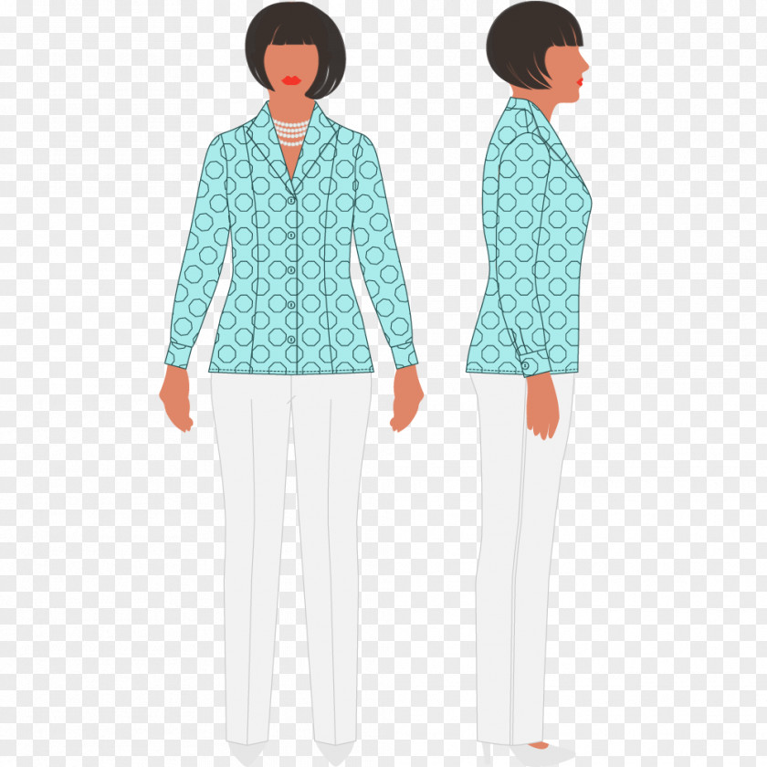Blouse Pattern Sleeve Human Behavior Dress Outerwear Uniform PNG