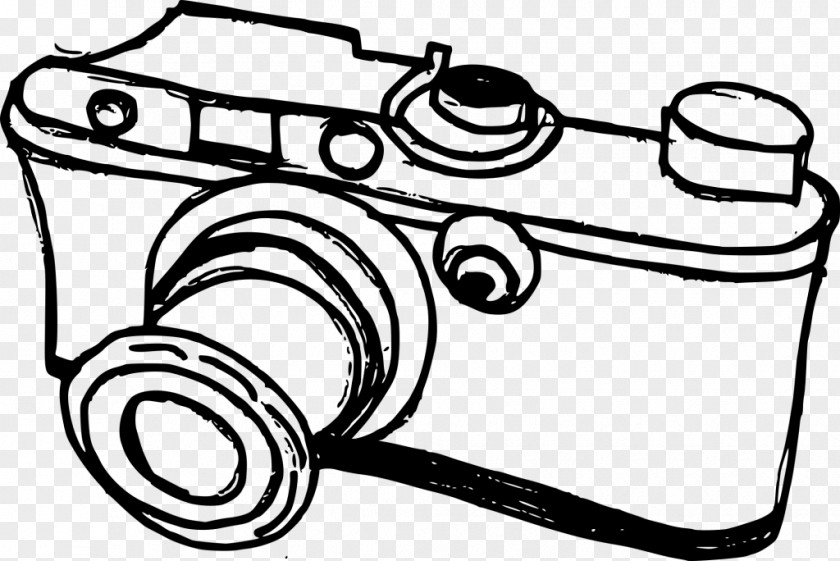 Camera Drawing Old Clip Art Photography PNG