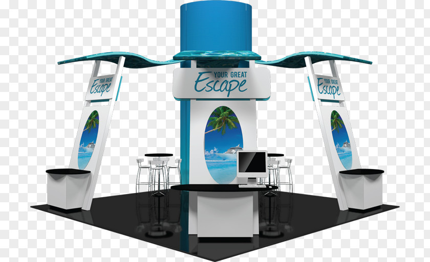 Design Trade Show Display Exhibition Stand PNG