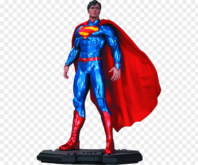 Little Superman Clark Kent Batman Statue The New 52 PNG