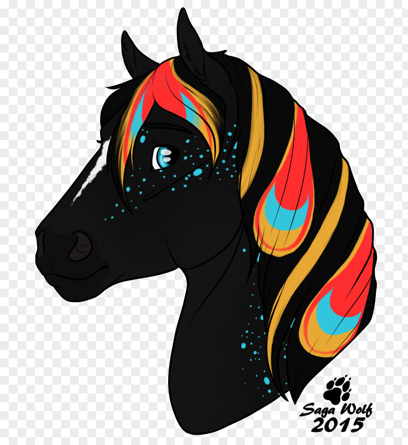 Mustang Halter Illustration Snout Legendary Creature PNG