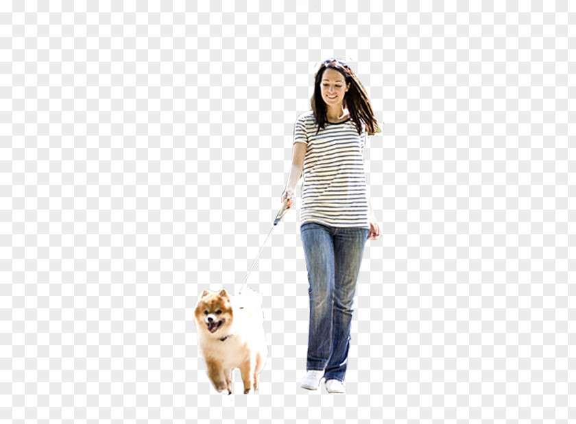 People With Dog Rendering Architecture PNG
