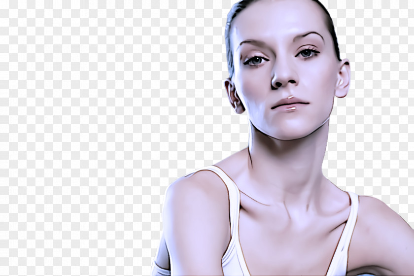 Shoulder Neck Face Skin Chin Head Beauty PNG