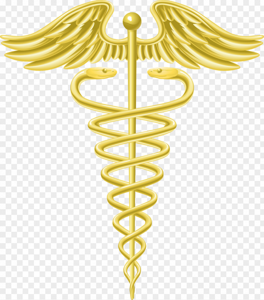 Symbol Staff Of Hermes Caduceus As A Medicine Physician PNG