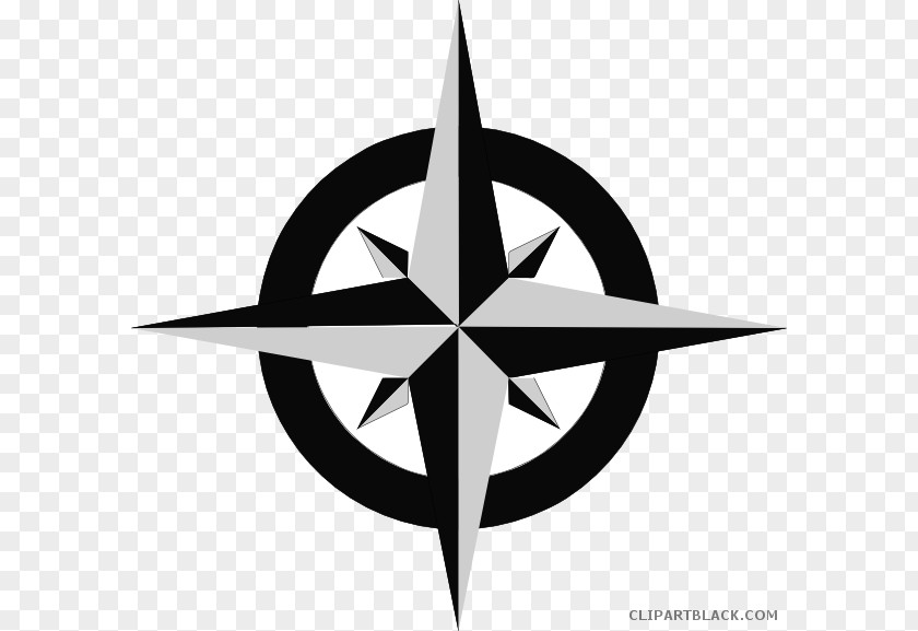 Compass North Clip Art Vector Graphics Rose PNG