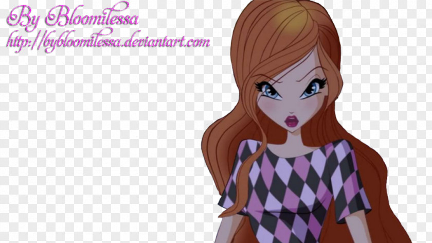 Couture DeviantArt Cartoon Brown Hair PNG