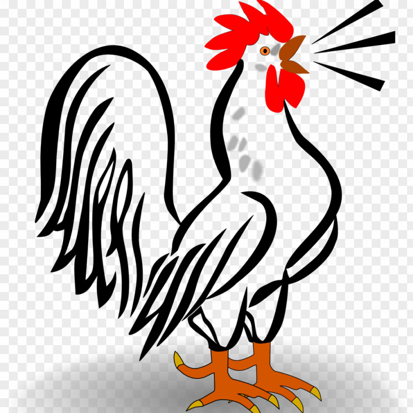 Crow Chicken Rooster Clip Art PNG