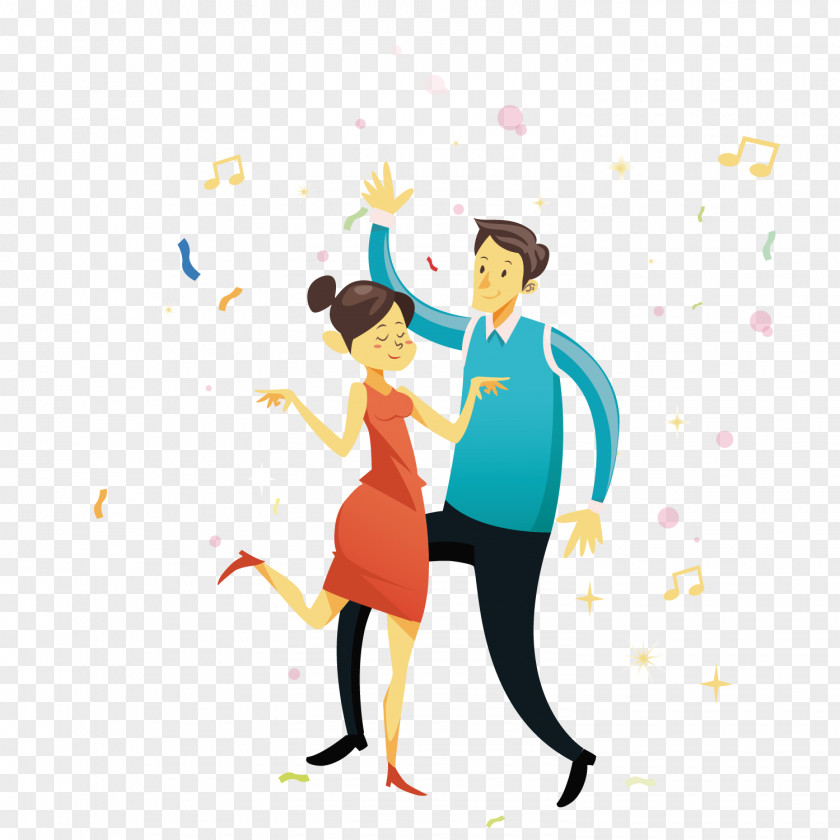 Dancing Men And Women Dance Party Download PNG