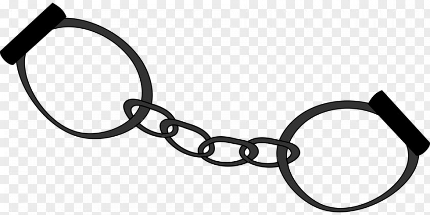Handcuffs Police Arrest Clip Art PNG