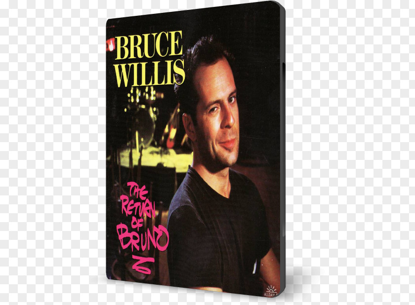 Bruce Willis The Return Of Bruno Album Cover PNG