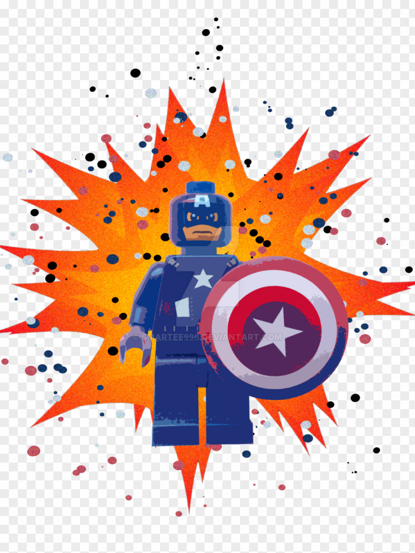 Captain America Graphic Design Art PNG