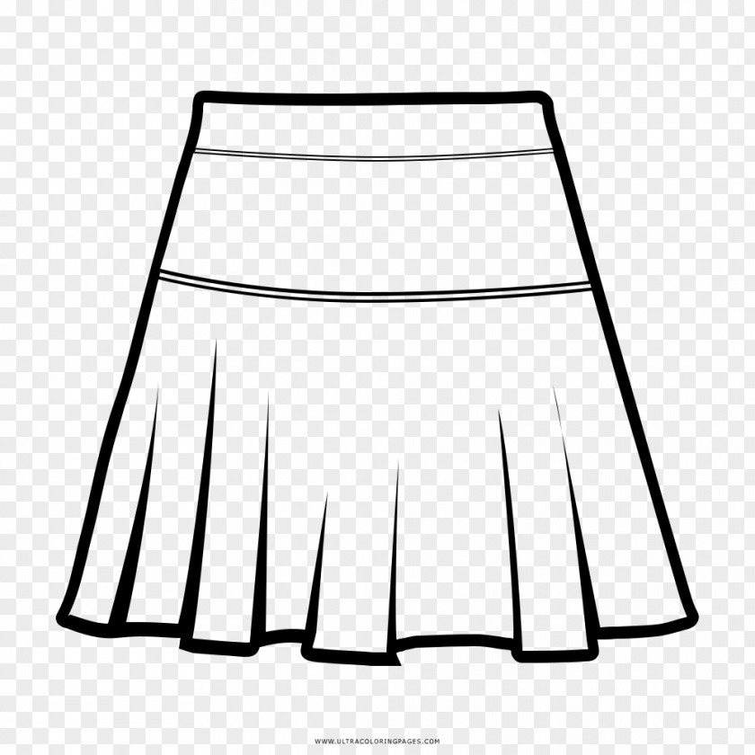 Dress Skirt Coloring Book Drawing Line Art PNG