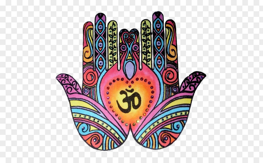 Hand Hamsa Om Symbol Namaste PNG