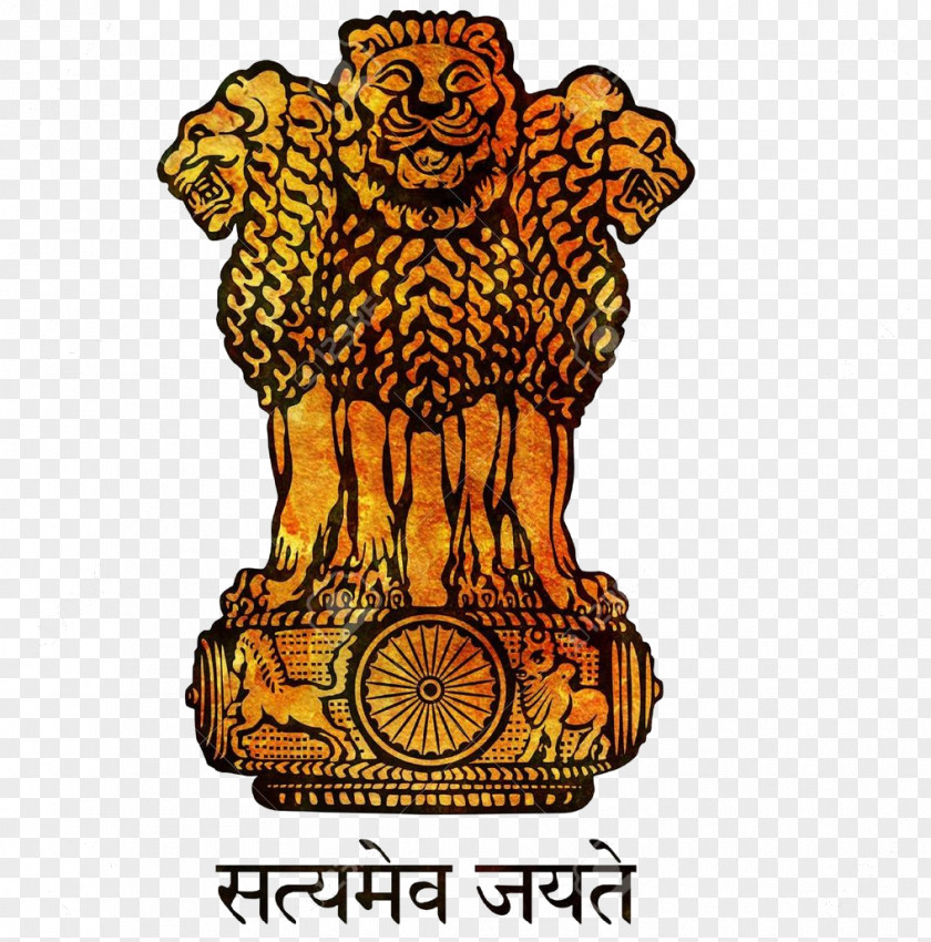 Indians Sarnath Lion Capital Of Ashoka Pillars State Emblem India National Symbol PNG